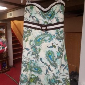 Sleevless Knee length dress